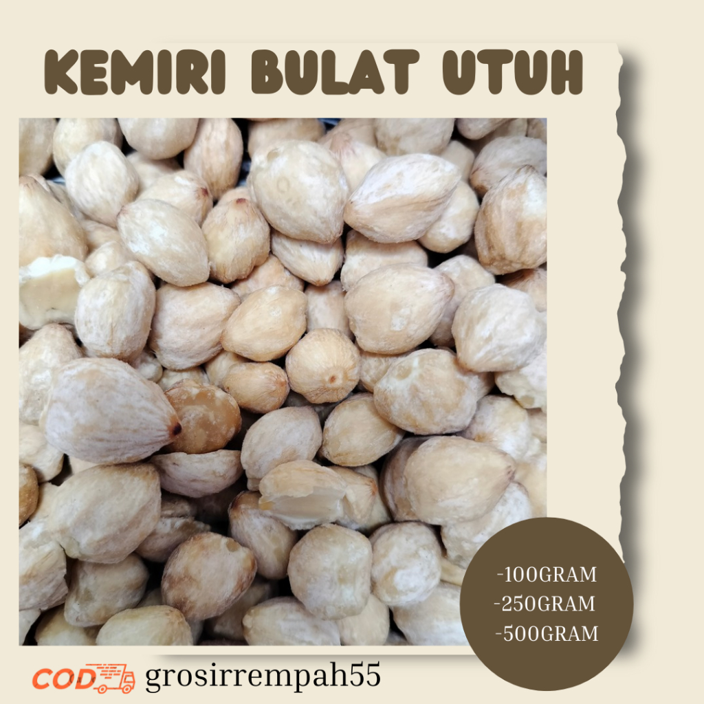 

KEMIRI UTUH | KEMIRI MENTAH UTUH