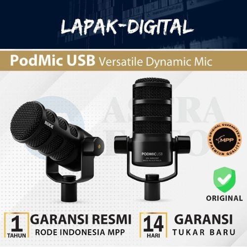 RODE PodMic USB Dynamic Broadcast Microphone