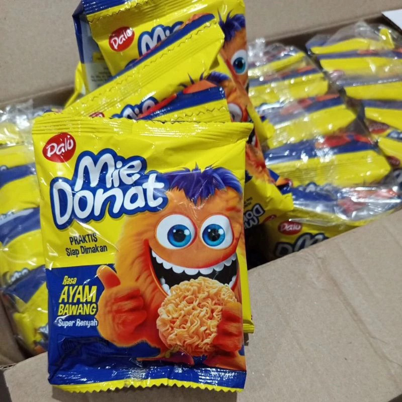 

Mie donat Rasa Ayam bawang 10 pcs x 8 gr