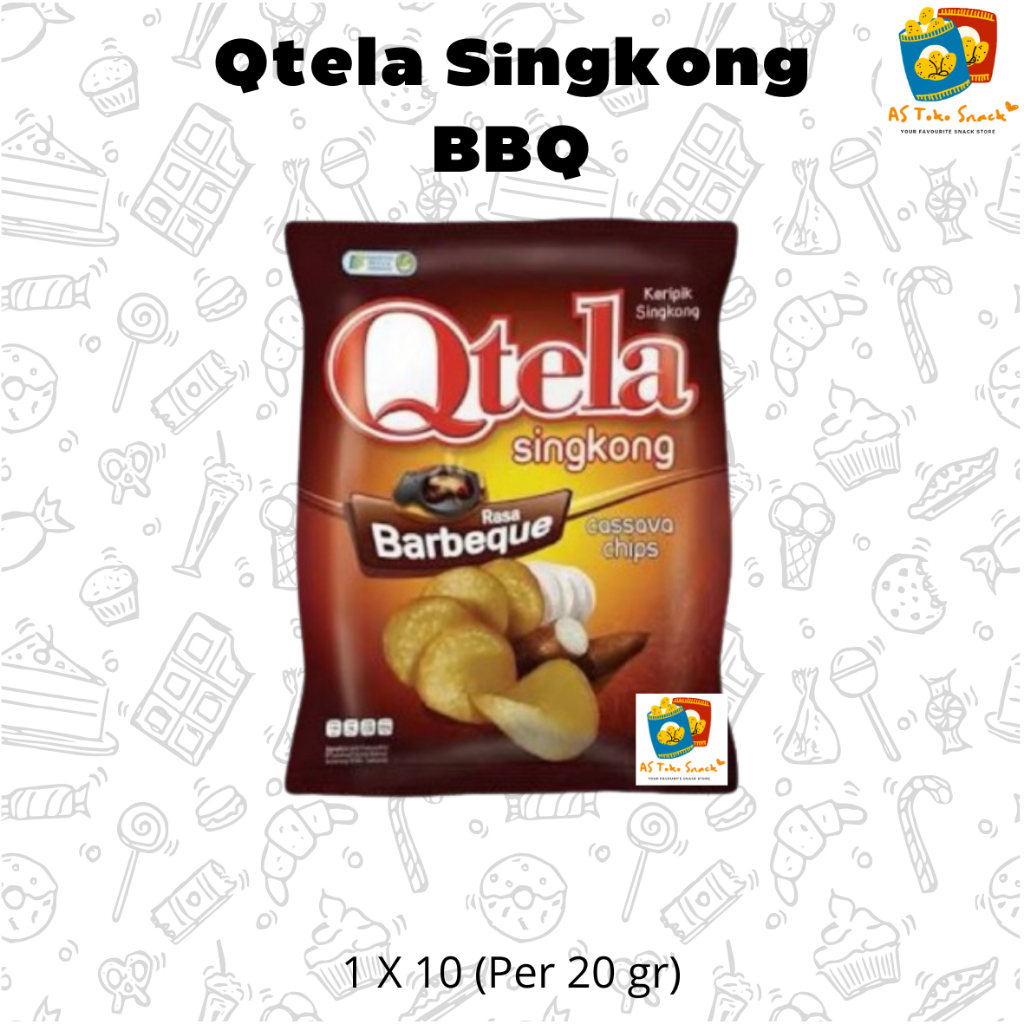 

Qtela Singkong BBQ 20 gr (1 Pak isi 10)