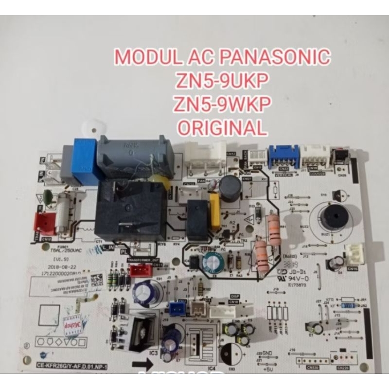MODUL PCB AC PANASONIC CS-ZV5UKP-9UKP/WKP ORIGINAL