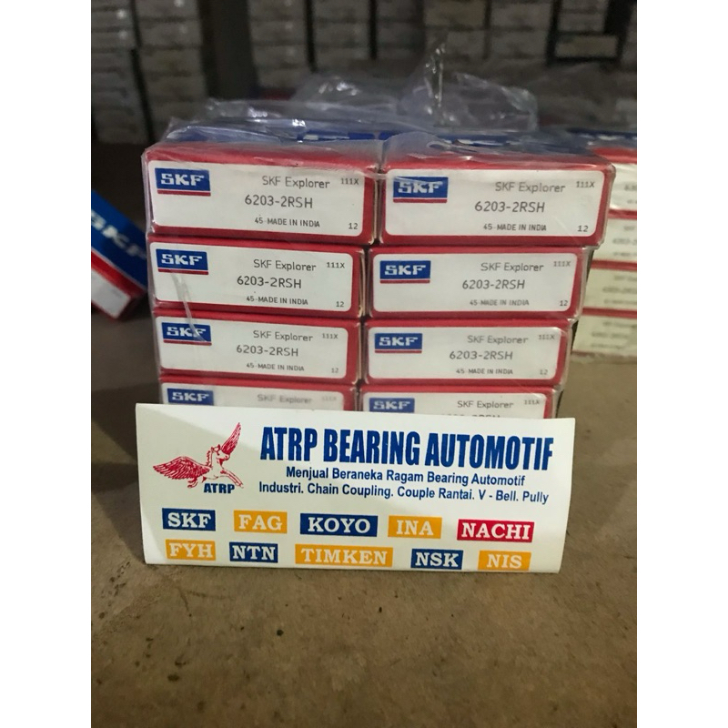 BALL BEARING 6203 2RSH 6203 2RS SKF ORIGINAL