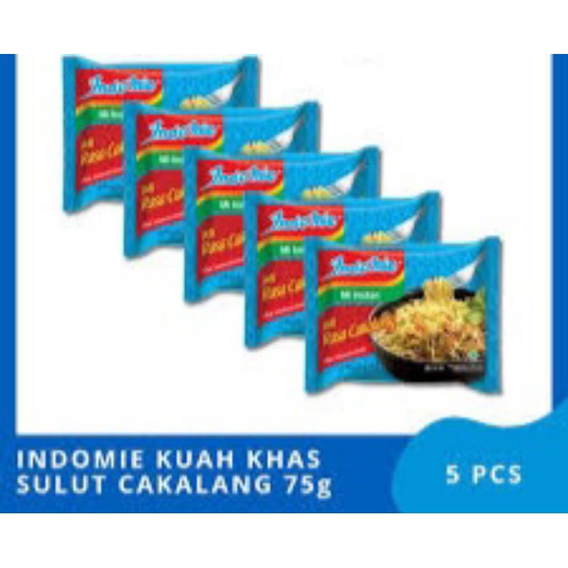 

INDOMIE RASA CAKALANG KUAH ISI 5 PCS