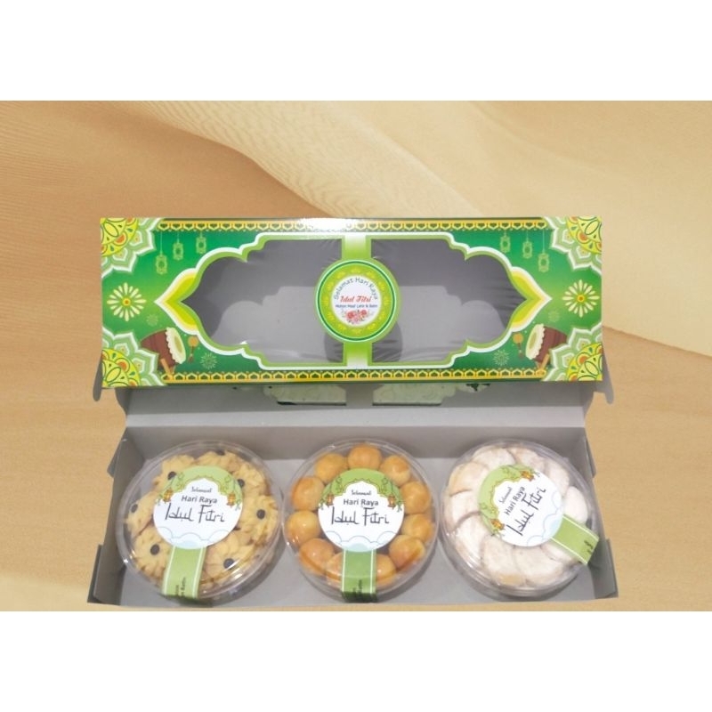 

hampers lebaran kue kering 250gr isi 3