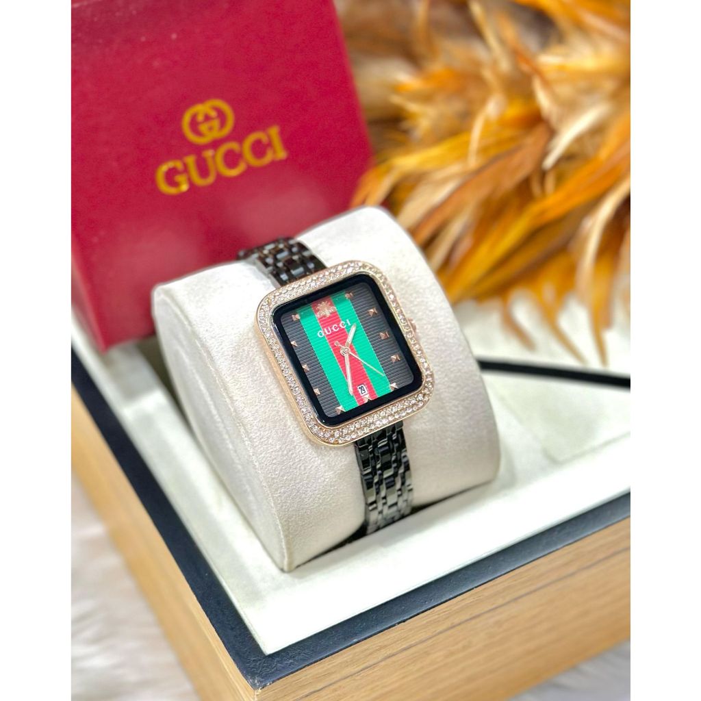 Jam Tangan Wanita GSS Rantai Besi