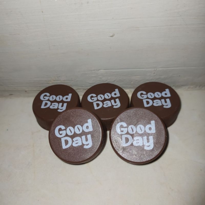 Tutup Botol Bekas Good Day Cokelat Plastik Bekas Bersih