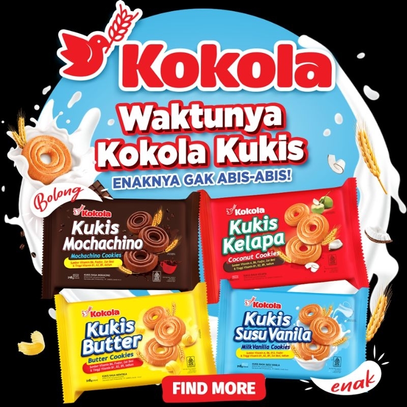 

KOKOLA KUKIS 218 Gram untuk Hajatan