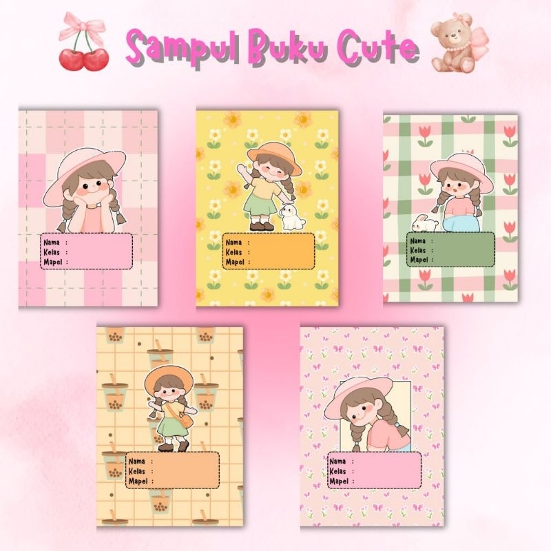 

PRODUK DIGITAL: Cover Buku Super Cute / Sampul Buku Anak