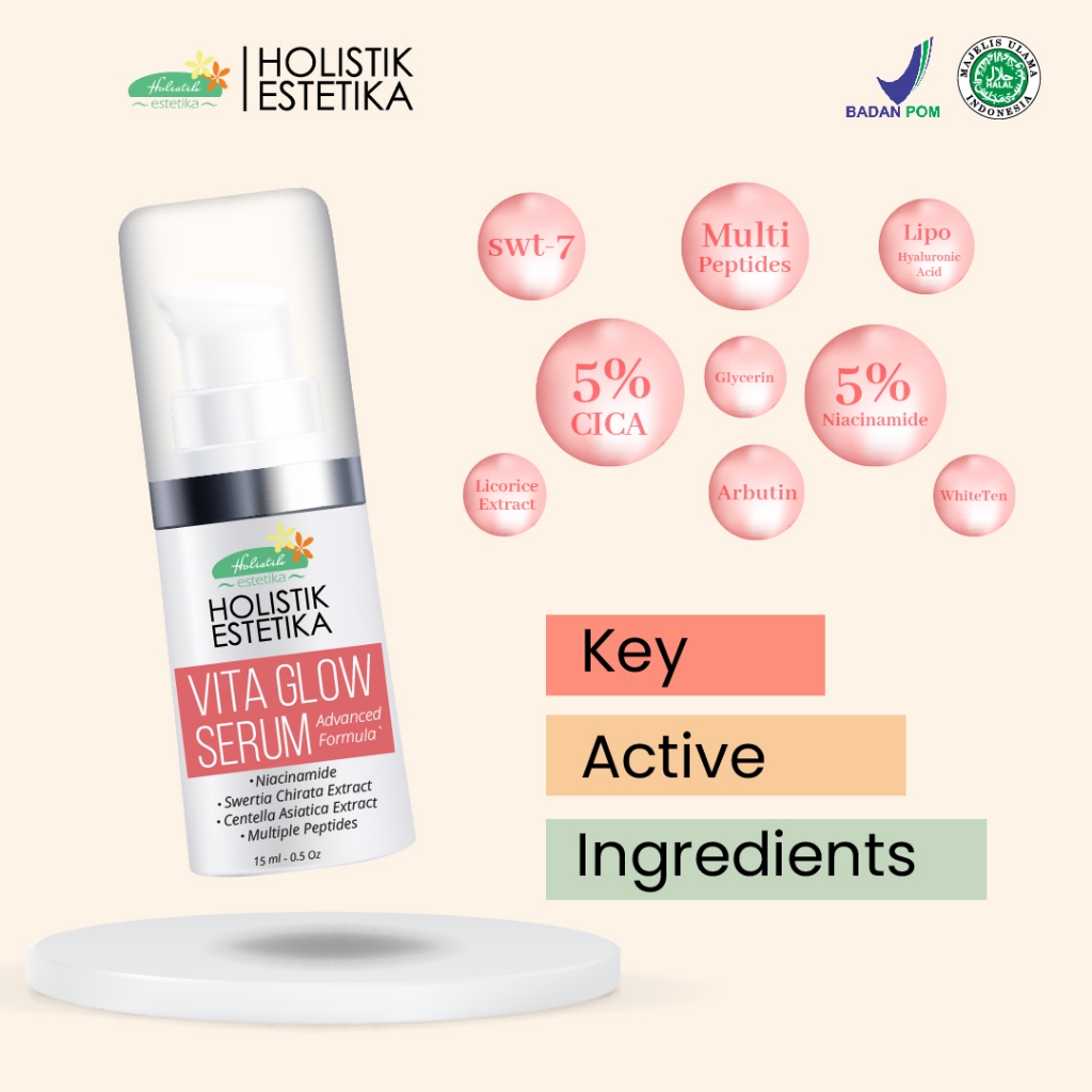 Holistik Estetika Vitaglow Anti-aging Serum