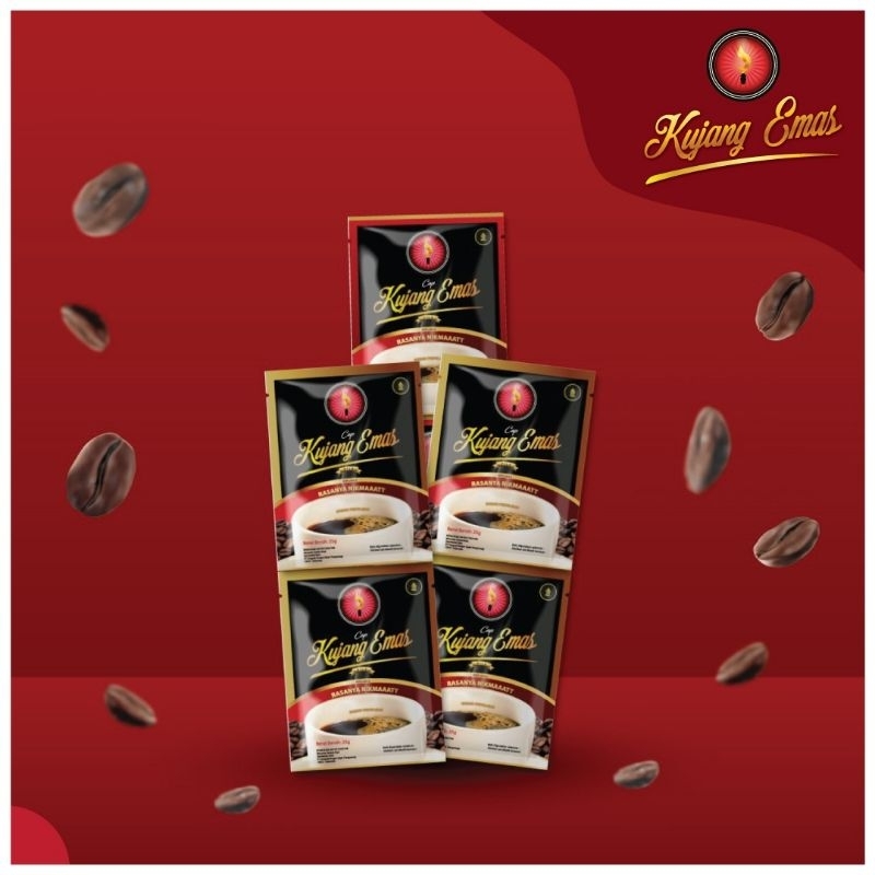 

Kopi Premium Asli Kujang Emas Sachet 25g isi 10pcs