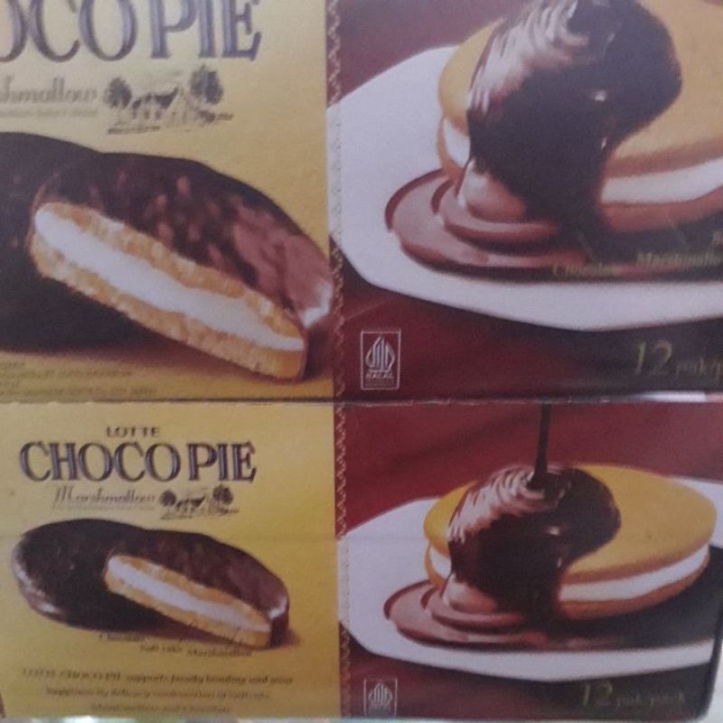 

Lotte chocopie Marshlow 1 box isi 12pcs