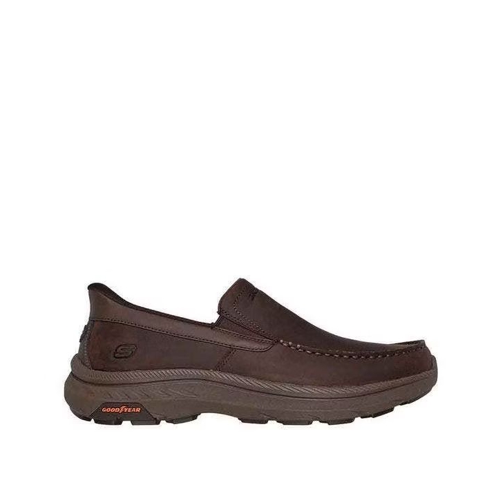 Skechers Slip-ins Pollard Men's Slip On Shoes - Chocolate
