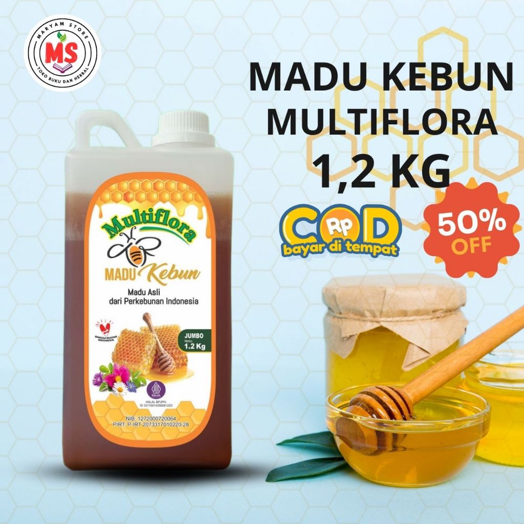

MADU KEBUN MULTIFLORA RAW HONEY