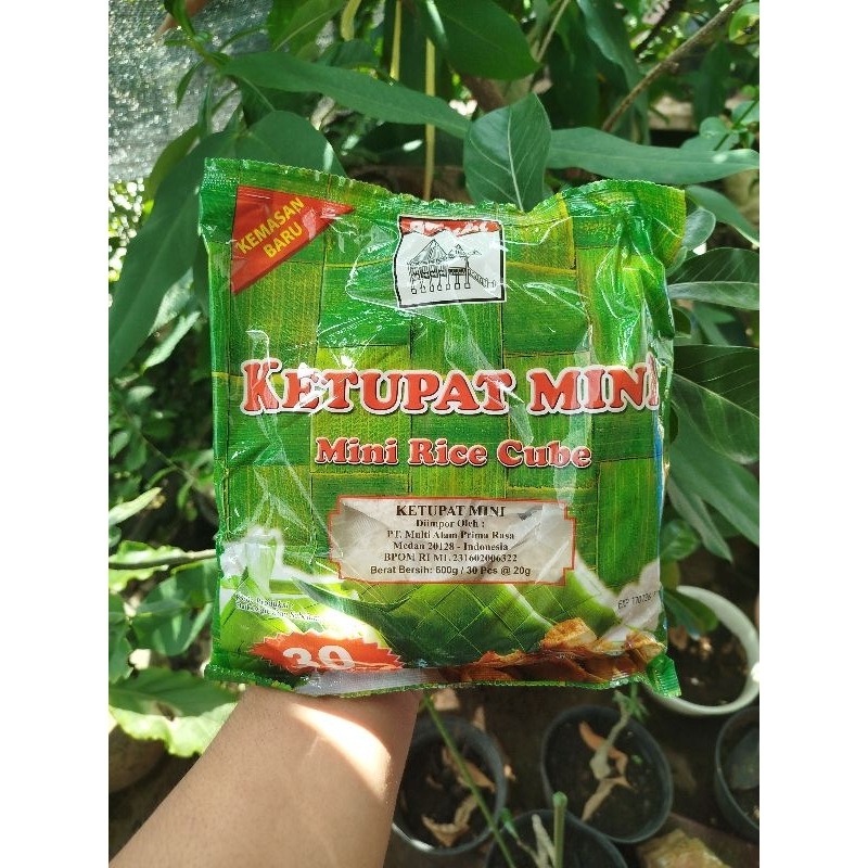 

Adabi Ketupat Mini Isi 30pcs Kemasan 600gram