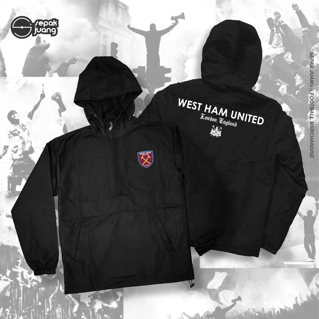 Jaket Cagoule West Ham United / JK DX-55 ROP4 SJX-02