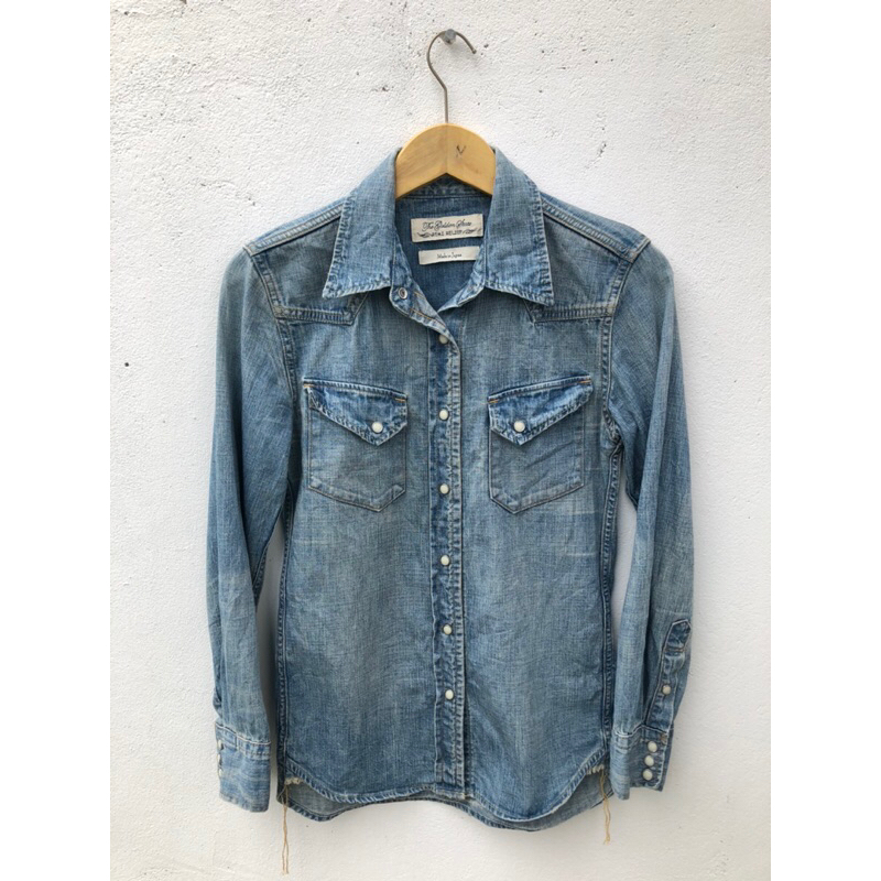Remi Relief size S/M western shirt selvedge