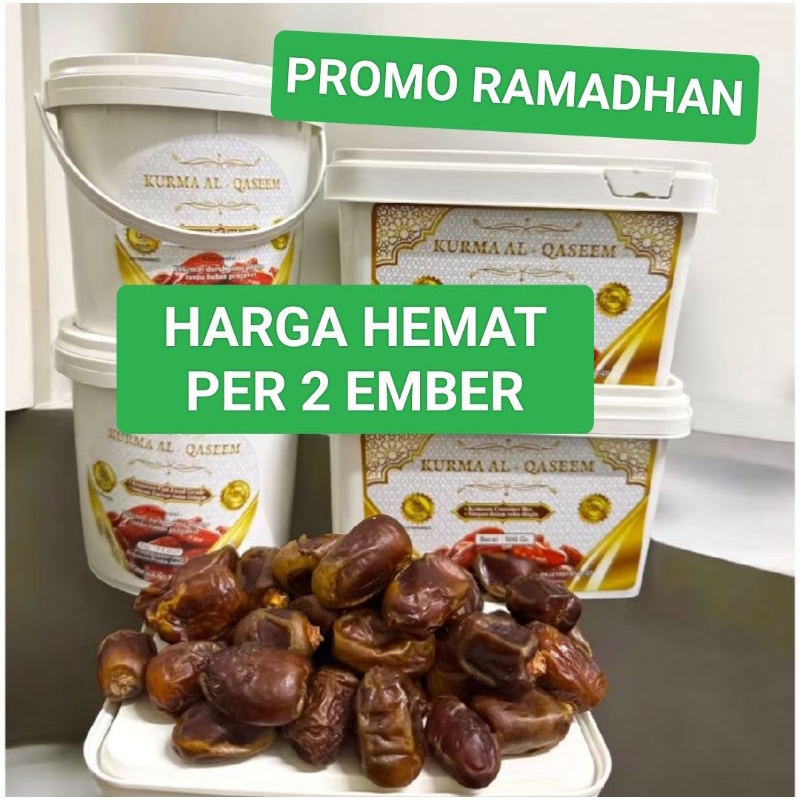 

PAKET 2 EMBER KURMA 500 GRAM