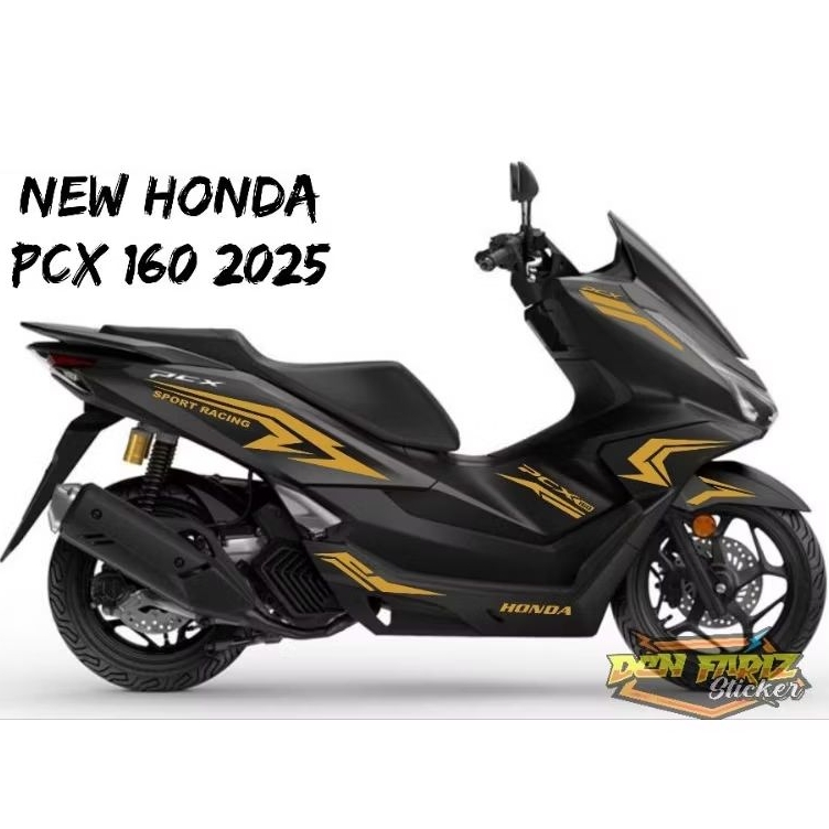 COD stiker bodi new honda pcx 160 2025 abs cbs. lis bodi honda pcx 2025 stiker pcx terbaru decal pcx