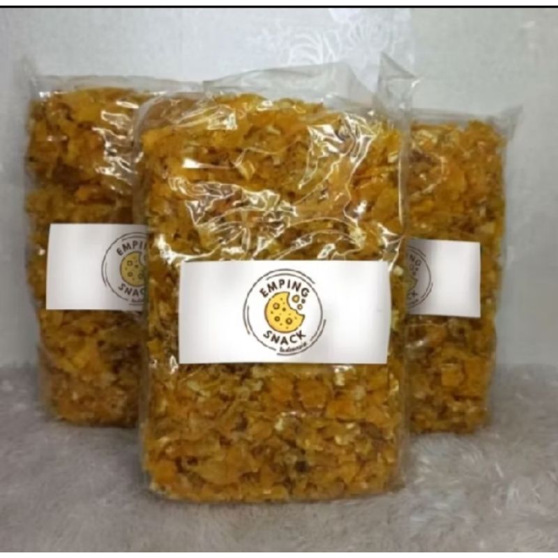 

Cemilan Emping Jagung Mentah Siap Goreng Original Kemasan 250 gram, 500 gram, 1kg - Super Gurih