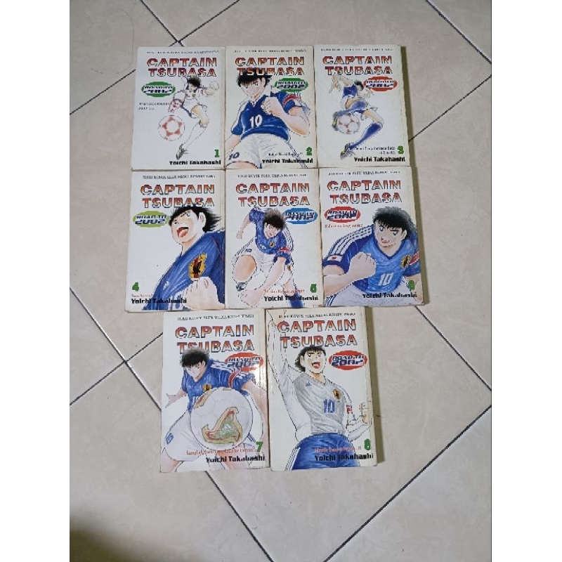 komik captain Tsubasa road to 2002 set vol 1-15 original segel