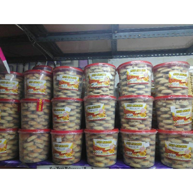 

KUE KACANG MAK ENAK 1 toples (KHUSUS INSTAN DAN SAMDAY) rasa manis gurih kacang kue viral terlaris