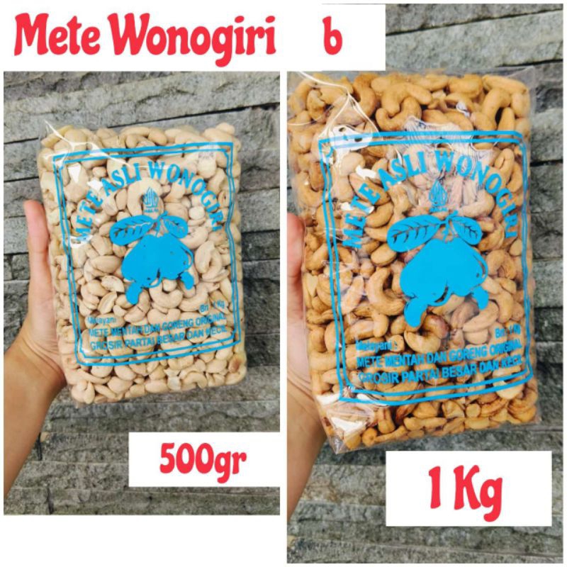 

Kacang Mete Wonogiri Grade B