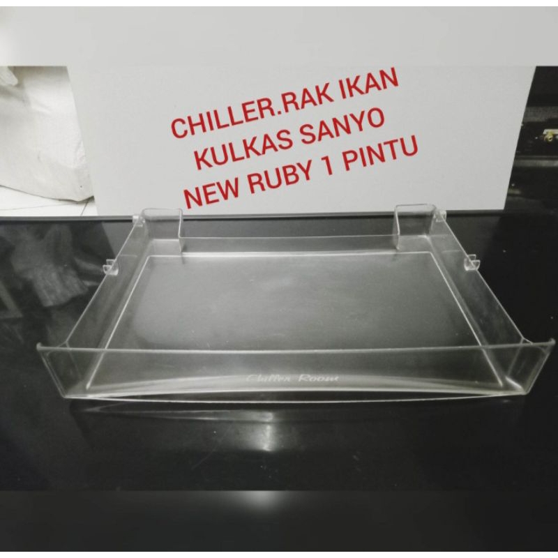 CHILLER RAK IKAN ATAU DAGING KULKAS SANYO NEW RUBY 1 PINTU.SECOND ORIGINAL