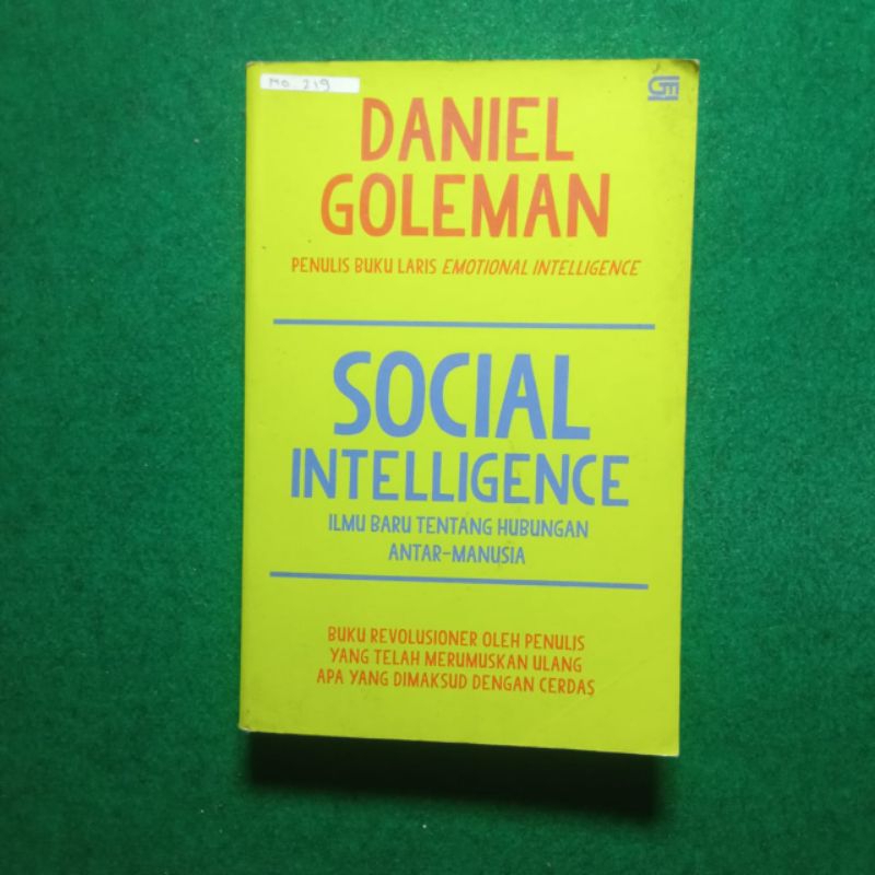 ORIGINAL Buku Social Intelligence - Daniel Goleman