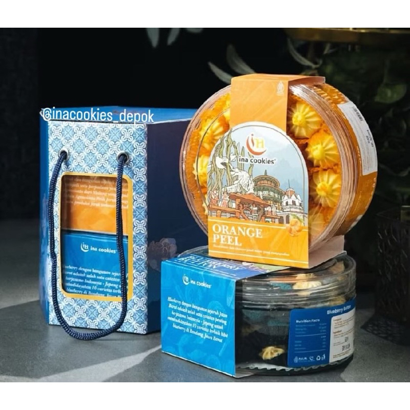 

Gable Ina cookies isi 2 Reguler Hampers Idul fitri