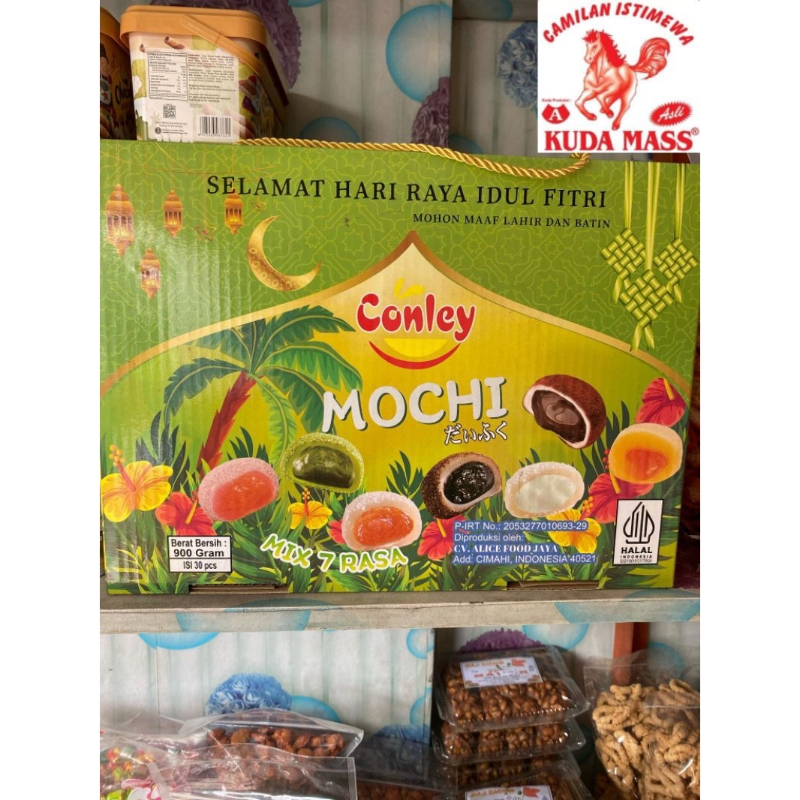 

Conley Mochi/kue lebaran | Mix 7 Rasa UD. KUDA MASS A