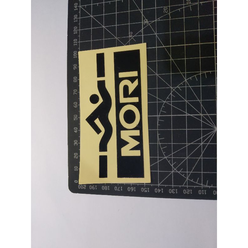 

stiker cutting mori