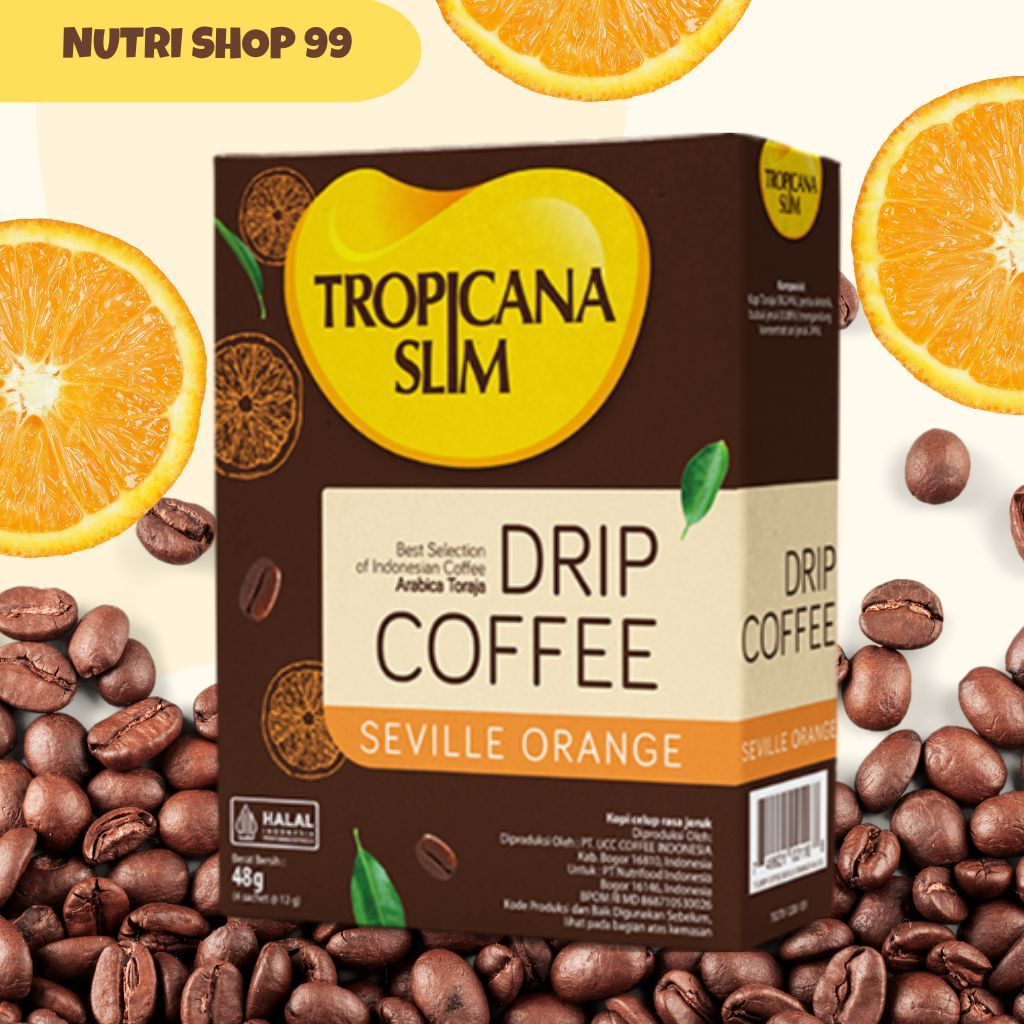 

Tropicana Slim Drip Coffee Seville Orange