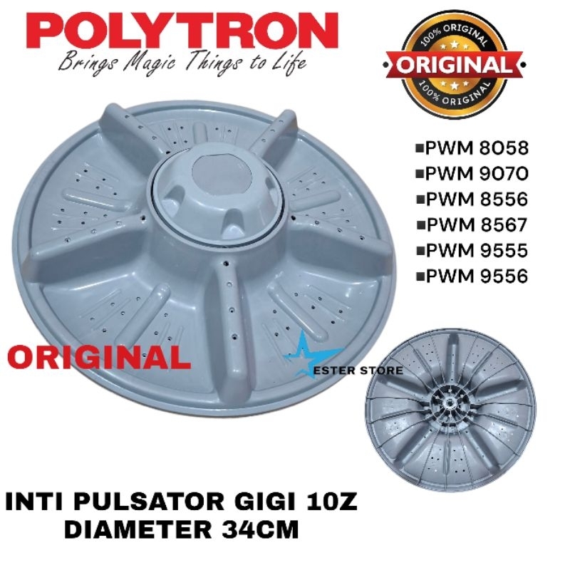 Original Polytron Pwm 8058 pwm 9070 pwm 9556 pem 9555 pwm 8556 pwm 8567 Pulsator mesin cuci Polytron