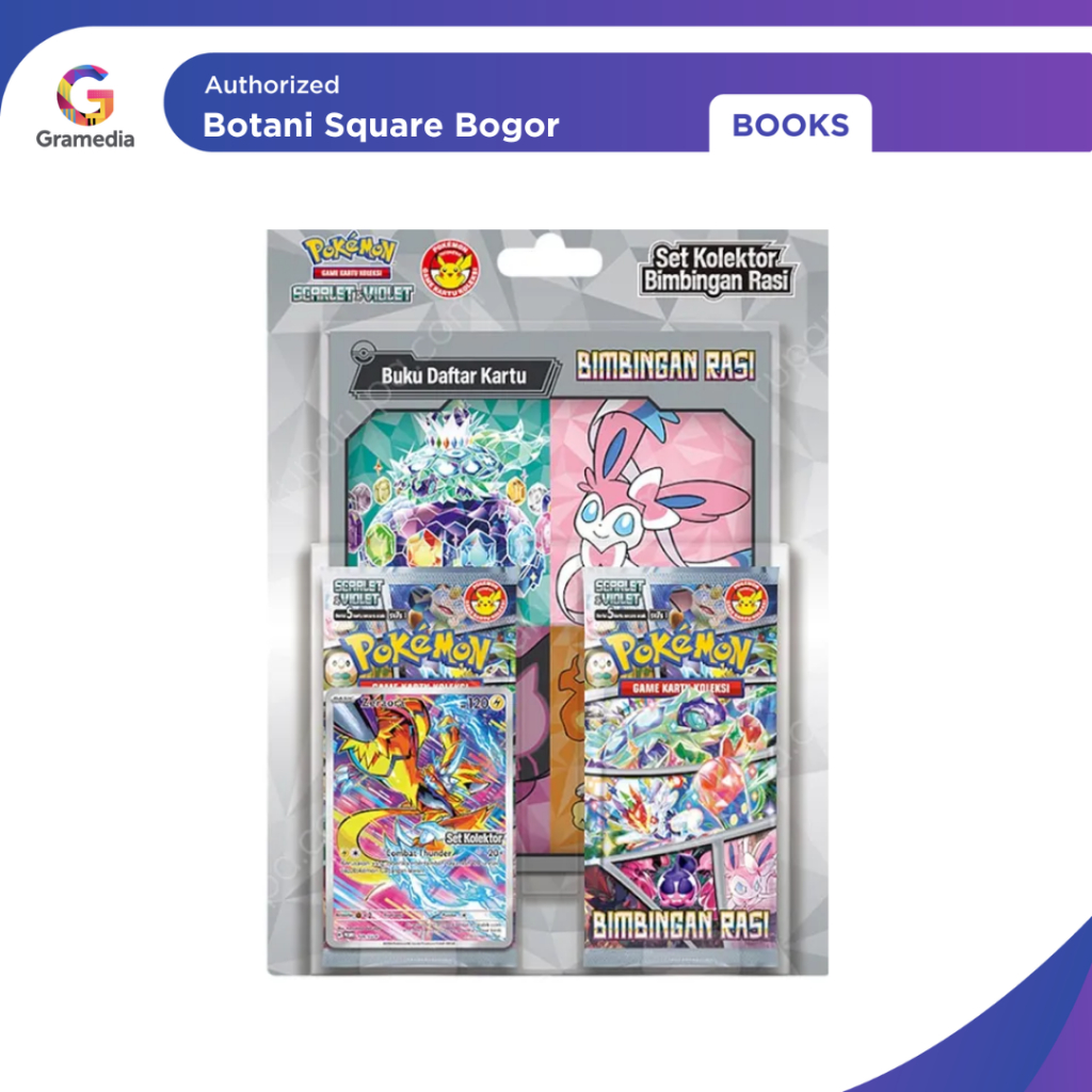 Gramedia Bogor - Pokemon Game Kartu Koleksi Set Kolektor Bimbingan Rasi