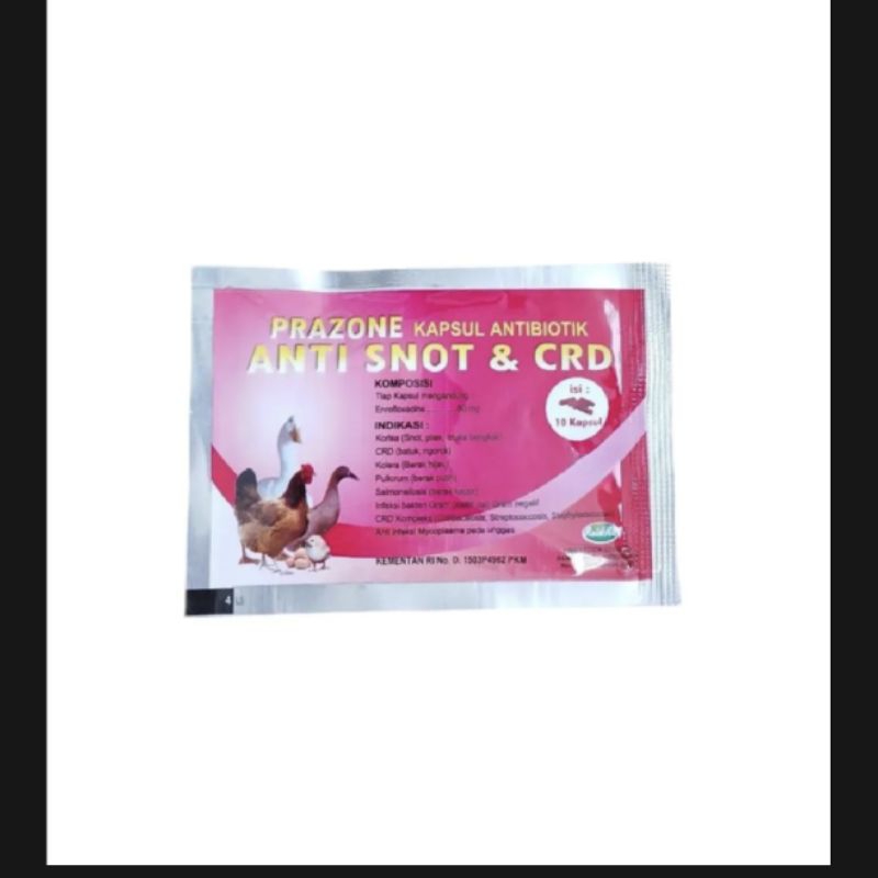 Anti snot prazone obat snot crd ayam bebek entok
