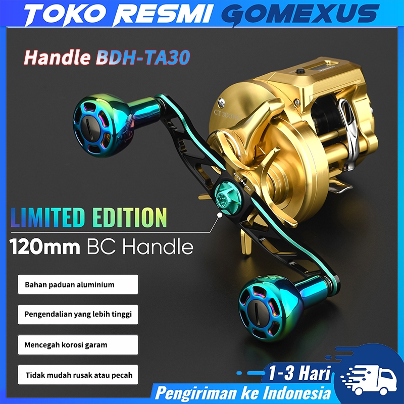 Gomexus BDH-TA30 Twin Handle Reel Aluminum Alloy Berlaku untuk  BC universal untuk kiri dan kanan me