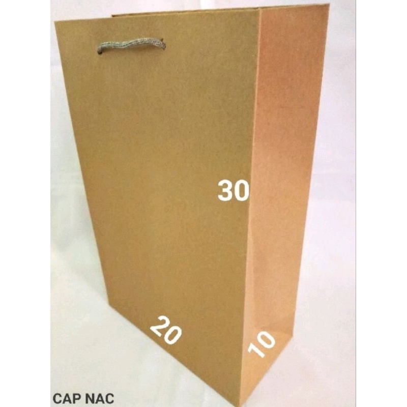 

Paper bag 20×30 polos / Paperbag / Tas kertas / Goodie bag