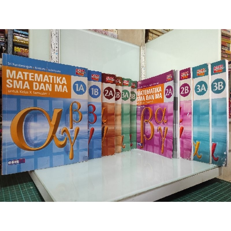 MATEMATIKA SMA Program IPA / IPS KELAS 1, 2, 3 KTSP / Penerbit esis