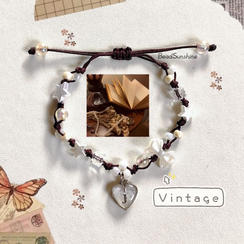 Gelang serut Custom Initial Resin | Gelang Unisex Custom | Free Cincin