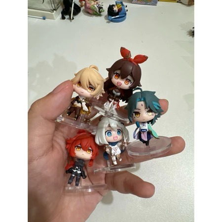 Genshin Impact Xiao Aether Amber Venti Lisa Kaeya Diluc Paimon Jean Gunnhildr Original Japan Figure 