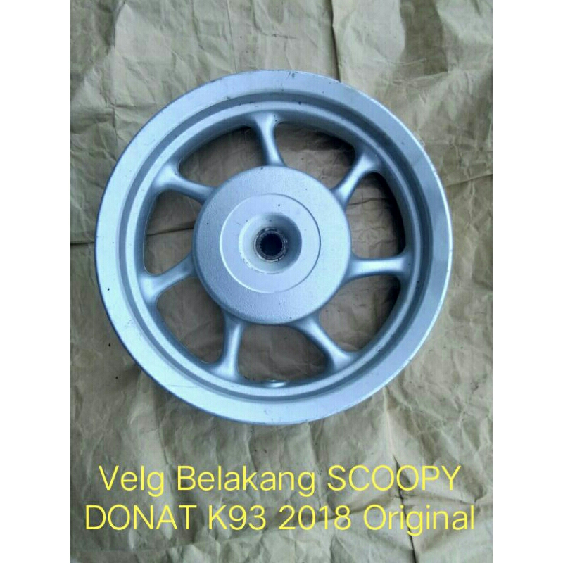 Velg Belakang SCOOPY FI ESP (K93) 2018 Original Copotan