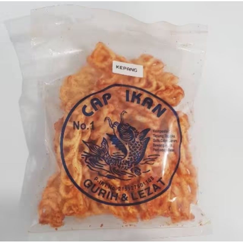 

Kerupuk Kepang Cap Ikan 80gr