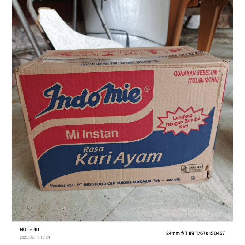 

INDOMIE KUAH ~ RASA KARI AYAM 1 KARDUS