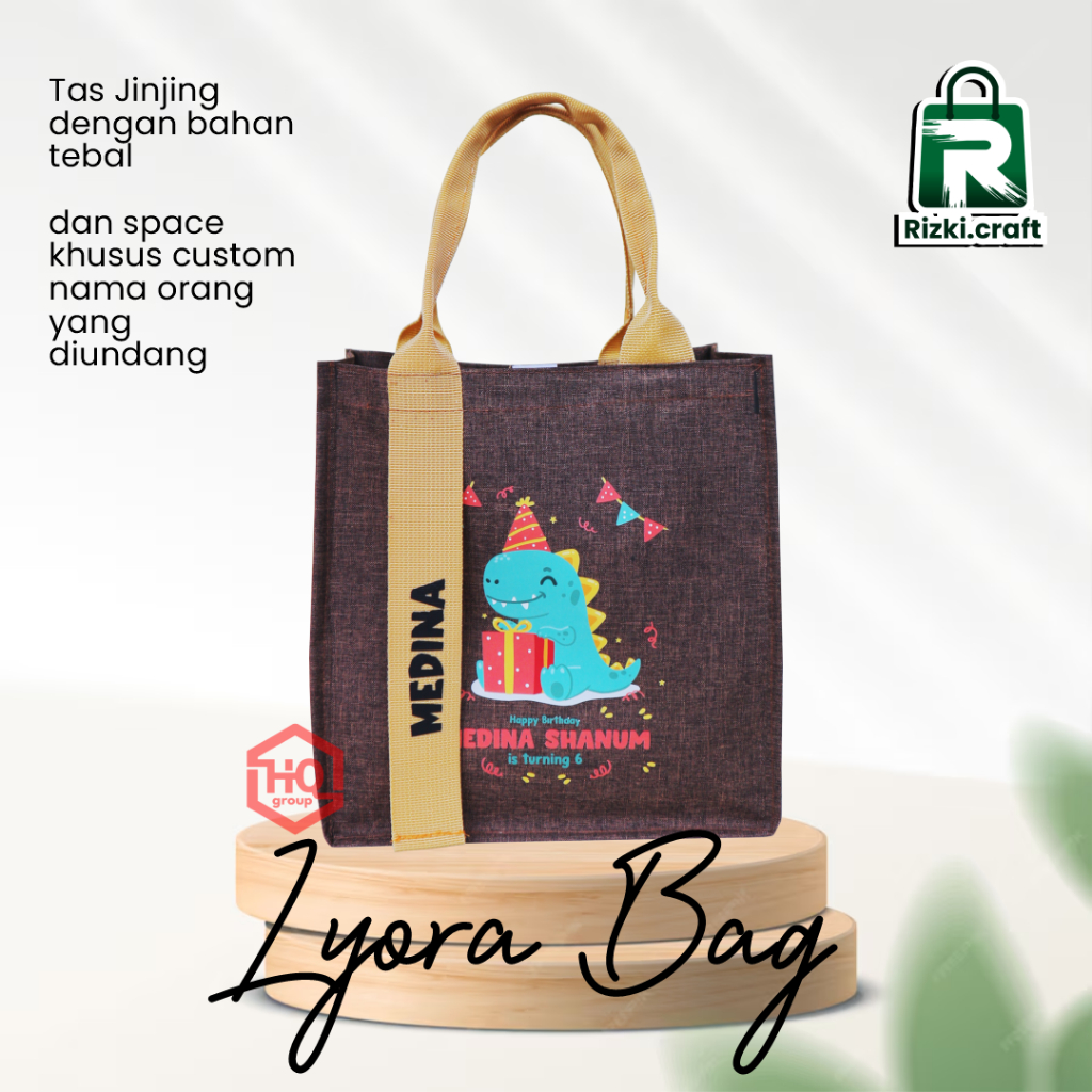 LYORA BAG / PREMIUM/ TAS ULANG TAHUN/BIRTHDAY/GERABAG/HAMPERS