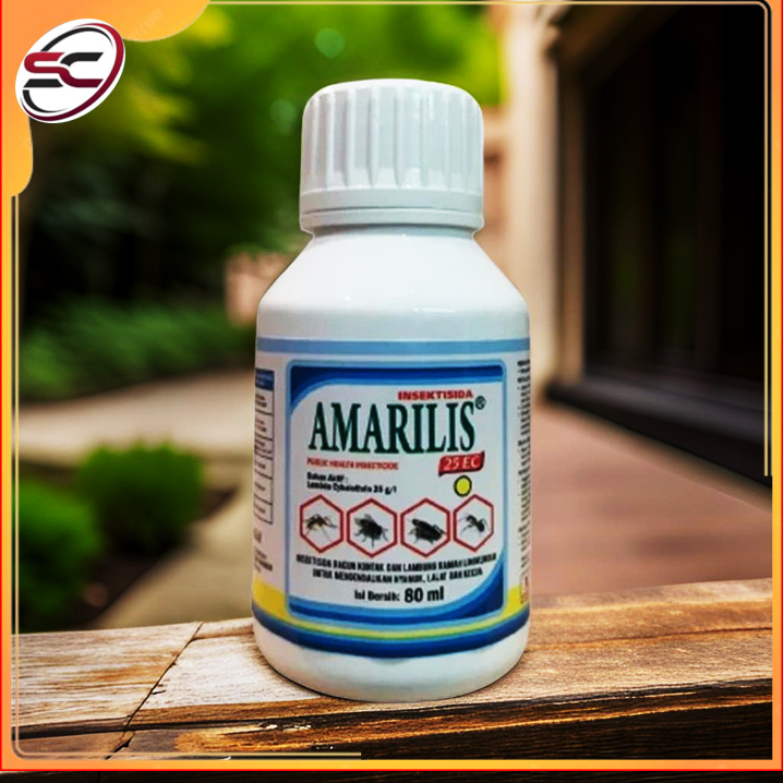 AMARILIS 25 EC 80 ML - Obat Fogging Nyamuk DBD Kecoa Lalat Dan Semut Ampuh Basmi Nyamuk Lalat dan Ke