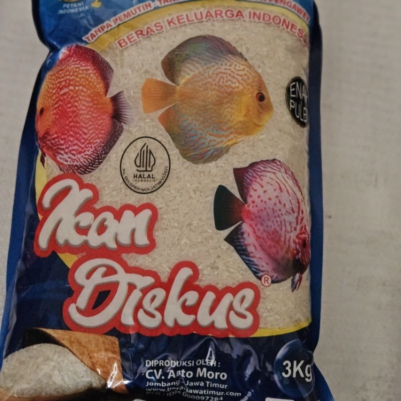 

Beras Premium Ikan Diskus 3kg