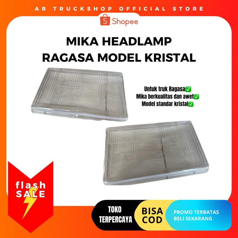 Mika Headlamp Lampu Utama Besar Truk Ragasa 135PS