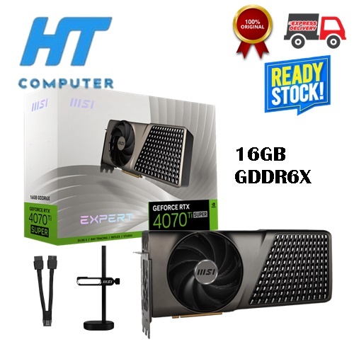 MSI GEFORCE RTX 4070 Ti SUPER EXPERT 16GB GDDR6X VGA GAMING