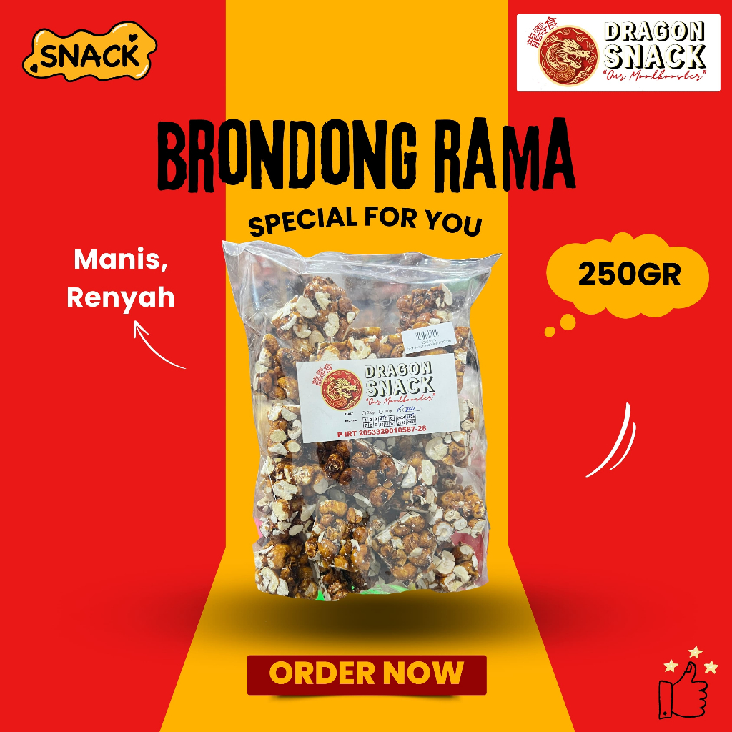 

BRONDONG RAMA 250GR (DRAGON SNACK)