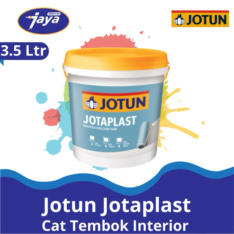 Jotun jotaplast Cat Dinding Dalam Interior 3.5L 3.5 Liter
